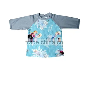 2017 Boya Boutique Yiwu Clothing Cute Girl Milk Skil Garment t Shirt thumbnail-1