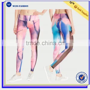 Women Athletic Fitness Pants Colored Leggings Custom Print Yoga Pants thumbnail-1
