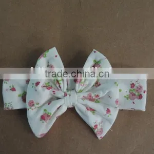 2016 Hot Sale, Baby Girl Print Flower Headbands for Kids Girl Wholesale, Baby Hairband With Flower for Kids Children thumbnail-3