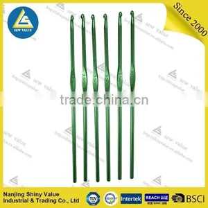 Premium Solid Aluminium Material Smooth Surface Anodized Crochet Hook thumbnail-1