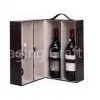 Modern Luxury Rectangle Cardboard Wooden Wine Set thumbnail-1