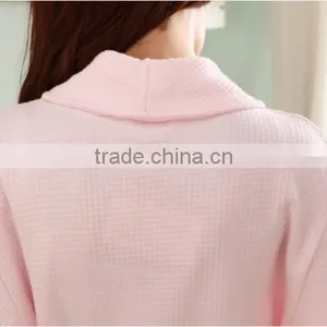 100% Cotton Terry / Waffle Cotton Wholesale Bathrobe thumbnail-4