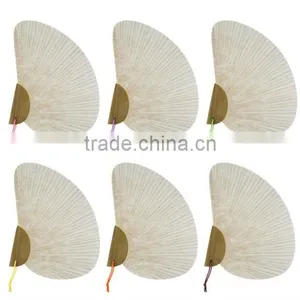 Promotion Gift Seashell-shaped PVC Hand Fan,Personalized Promotional Plastic Hand Fans Wholesale thumbnail-1