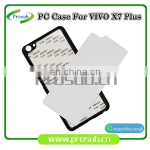 2d Sublimation PC Plastic Blank Smartphone Case Cover for Prosub-VIVO X7 Plus thumbnail-2