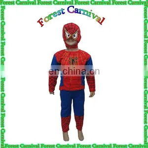 TZ-YF6-1 Stage Perform Carnival Spiderman Costume For Kids thumbnail-1