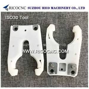 White ISO30 Tool Clips CNC Tool Holder Forks ISO30 Tool Grippers for CNC Machine thumbnail-3