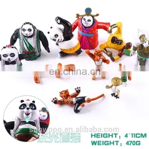 Factory Direct Character Figure Kungfu Panda Figure Set Price for 11 Pcs a Set thumbnail-1