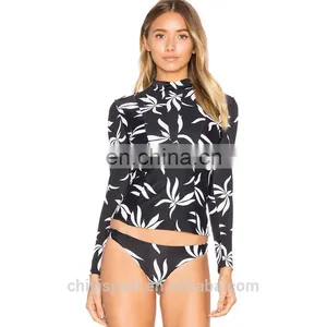 OEM New Hot Sales Sexy Lady Long-Sleeve Rashguards thumbnail-2