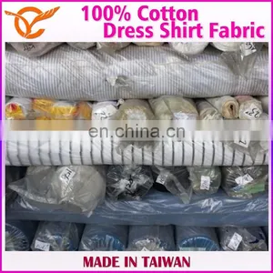 Worldwide Top Brands 100% Cotton Shirt Fabric Stock Lots thumbnail-4