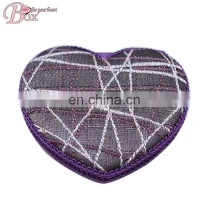 Noble Charming Purple Heart-shape Cosmetic Mirrors thumbnail-3