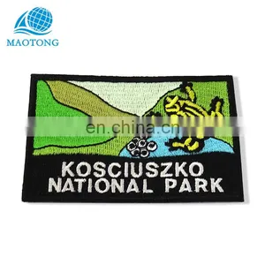 OEM China Factory Cheap Custom Personalized 3D Traveling University Embroidery Blank Patches for Embroidery thumbnail-3