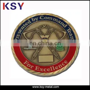 Cheap 3D Custom Gold Sliver Metal Coin thumbnail-2