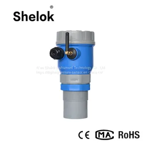 RS485 GPRS Wireless Ultrasonic Water Tank Liquid Level Meter Sensor thumbnail-1