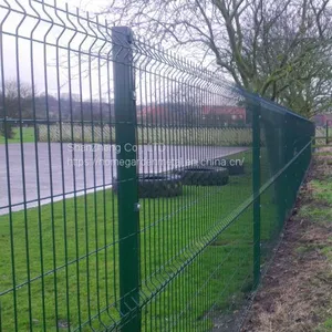 Welded Wire Mesh Fence Panel in Europe Style thumbnail-5
