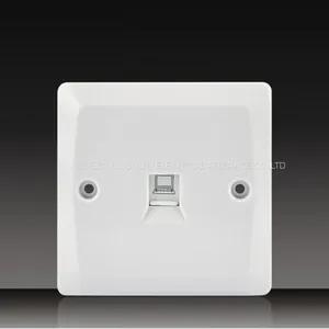 10A 250V Push Button Wall Switch Socket Digit Telephone Socket With Data Socket thumbnail-4