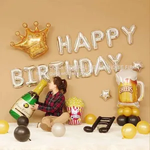 Birthday Balloon Set Foil Ballon Party Balloon Decoration Balloon Mylar Balloon Advertising Balloon thumbnail-1