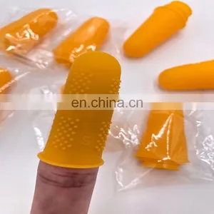 Food Grade Silicone Finger Sleeve for Protecting Finger With Anti-scalding and Heat Insulation Function and Particles thumbnail-6