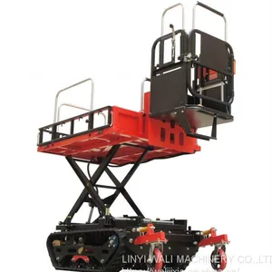 Mini Crawler Type Electric Multifunction Garden Work Platform thumbnail-1