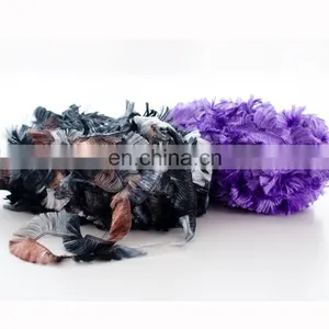 Feather Yarns 100% Polyester Yarn for Knitting Shoes thumbnail-4