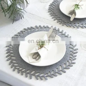 Felt Placemats Set of 6pcs Table Mats Non Slip thumbnail-5