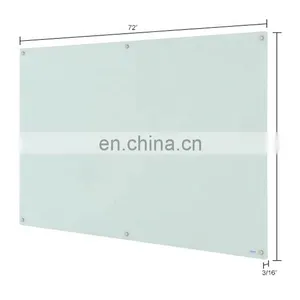 Customized Standard Size Classroom Writing Glass White Board thumbnail-1