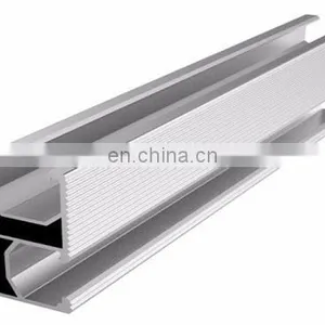 SHENGXIN Solar Panel Black Aluminium Frame With Corner Key , Extrusion Aluminium Edge Profile For Pv Mounting Systems thumbnail-4