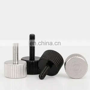 M3 Knurled Thumb Screw 1/4-20 UNC Thread Stainless Steel Knurled Head Thumb Screw thumbnail-5
