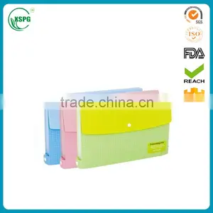 Pvc Plastic File Document Bag for Women thumbnail-1