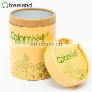 Recyclable Kraft Paper Tubes Food Paper Tube for Protein Powder thumbnail-3