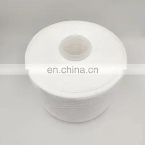 China Factory Hot Selling 100% Polyester Poly Poly Core Spun Sewing Thread Raw White thumbnail-3