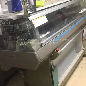 Tricot Hosiery Shima Seiki Flat Knitting Machine Nssg 122sv 14G Year 2010 G046 thumbnail-1