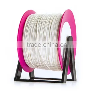 Pla 3d Printer Material White Filament With the New Spool Convertible Into a Coat Hanger. Spool Holder Included. thumbnail-2