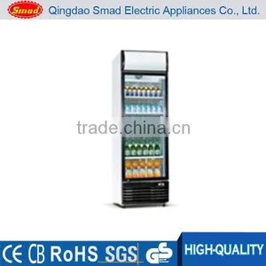 200L-660L Supermarket Upright Glass Door Auto Defrost Display Fridge thumbnail-5