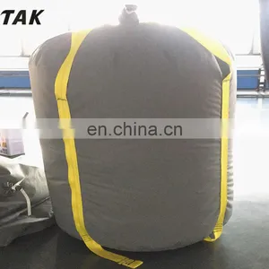 China Manufacture PVC Liquid Container Big Bulk Jumbo Fibc Bags 1 Ton/1.5 Ton/ 2 Ton With Nylon Webbing Lifting thumbnail-5