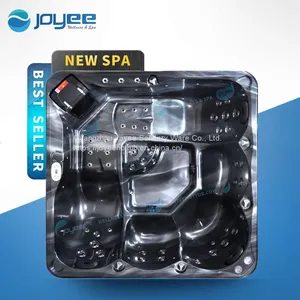 JOYEE Bubble Waterfall With LED Atmosphere Light Whirlpool Spa Massage Hot Tub thumbnail-1
