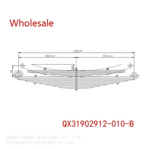 QX31902912-010-B Heavy Duty Vehicle Rear Wheel Spring Arm For Mercedes Benz thumbnail-1