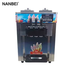 Commercial Soft Ice Cream Maker Machine CE Approved thumbnail-1