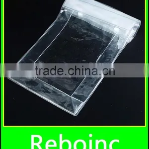 Hot Design Clear Snap Pvc Bag With Hook Plastic Hanging Hook thumbnail-1