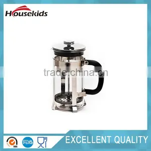 New Coffee Tea Maker With Stainless Steel Plunger High Quality Glass and Stainless Steel thumbnail-1