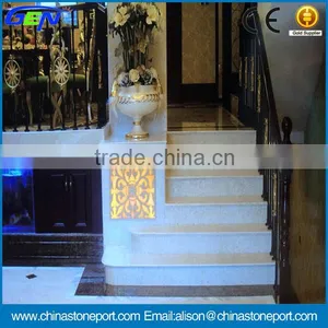 Natural Cheap Marble Polished Stair Round Nosing thumbnail-1