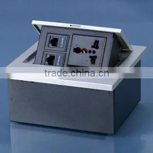 EU Standard Pop up Electrical Socket Outlet for Hotel Room thumbnail-1