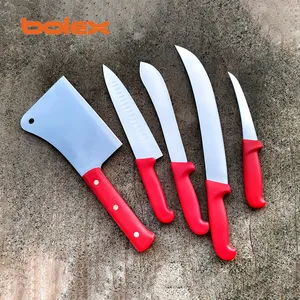 China Factory for Butcher Knives Boning Knife Slaughter Knife Sets, Knife Sharpening Service Rental Program, Produced by BOLEX CUTLERY thumbnail-1
