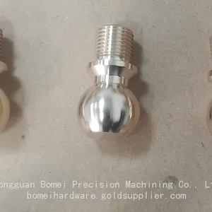 Brass Ball Joint CW614N HPb59-3 CNC Machining Turning Automation Industrial Parts thumbnail-3