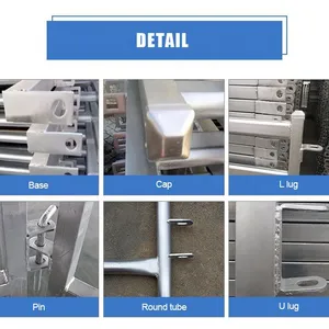 High Quality Galvanized Corral Panels Cattle Horse Deer Sheep Fence Panels Waterproof Heavy Duty Livestock Fencing thumbnail-2