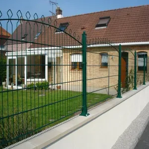 Galvanized Double Wire Mesh Fence With 2.5mm Wire Diameter for Industrial Security thumbnail-1