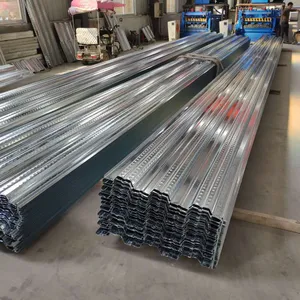 High Profile Decking Sheet Galvanized Steel Decking Metal Open Type Floor Decking Sheet thumbnail-5