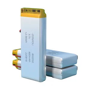 ZonYou Ultra Thin Rechargeable Small Size Lithium Polymer Batteries 802050 LiCoO2 Cathode 500 Cycles for Power Toys Power Tools thumbnail-2
