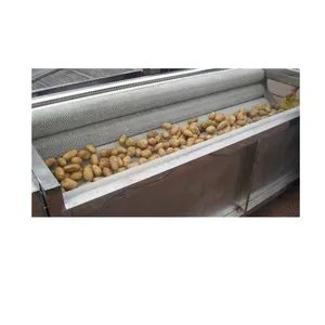 Popular Brush Roller Washing Peeling Machine for Potato/Sweet Potato/Carrot/Taro/Kiwi Fruit thumbnail-1
