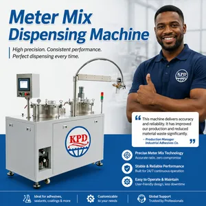 Two Component Epoxy Potting Compound Metering and Mixing Machine for Electric Control Unit Power Transformer thumbnail-3