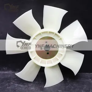 V1505 V1505 Excavator Cooling Fan Blade YNF17990, Excavator Cooling System Replacement Parts thumbnail-3